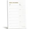 image:imageWeekly Planner Pad  Undated 6x9 Weekly ToDo List Notepad with Calendar and Task List Perfect Desk Organizer for School amp Work  50 Tear Off Sheets6x9