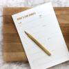 image:imageWeekly Planner Pad  Undated 6x9 Weekly ToDo List Notepad with Calendar and Task List Perfect Desk Organizer for School amp Work  50 Tear Off Sheets6x9