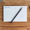image:imageWeekly Planner Pad  Undated 6x9 Weekly ToDo List Notepad with Calendar and Task List Perfect Desk Organizer for School amp Work  50 Tear Off Sheets6x9