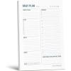 image:imageWeekly Planner Pad  Undated 6x9 Weekly ToDo List Notepad with Calendar and Task List Perfect Desk Organizer for School amp Work  50 Tear Off Sheets6x9