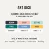 image:imageTwo Tumbleweeds Art Dice  Drawing amp Painting Game for Adults Artists amp Teachers  Set of 9 Dice for Creative Inspiration  Drawing Prompts for Studio and Classroom  Gift for Artist  1 PlayersArt Dice