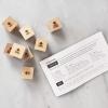 image:imageTwo Tumbleweeds Mixology Dice  Classic Edition  Inspiration for craft cocktailsSet of 9 laser engraved wood dice with InstructionsGifts for men boyfriend gift xmas gift stocking stuffer