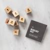 image:imageTwo Tumbleweeds Mixology Dice  Classic Edition  Inspiration for craft cocktailsSet of 9 laser engraved wood dice with InstructionsGifts for men boyfriend gift xmas gift stocking stuffer