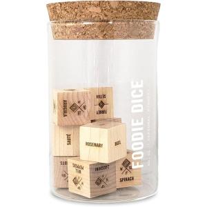 image:imageTwo Tumbleweeds Foodie Dice No 1 Seasonal Dinners Tumbler  Classic Edition Laser Engraved Wood Food Dice for Cooking Inspiration  Cooking Gift Foodie Gift Hostess Gift