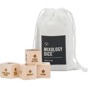 image:imageTwo Tumbleweeds Mixology Dice  Classic Edition  Inspiration for craft cocktailsSet of 9 laser engraved wood dice with InstructionsGifts for men boyfriend gift xmas gift stocking stuffer
